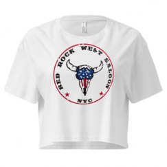 Ladies Festival Cali Crop Top Tee