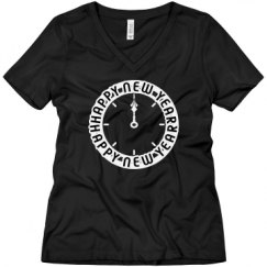 Ladies Relaxed Fit V-Neck Tee