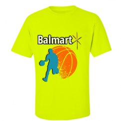 Unisex Ultra Cotton Safety Neon Crewneck Tee