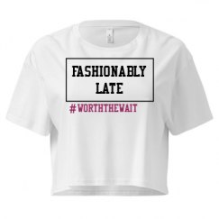 Ladies Festival Cali Crop Top Tee