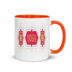 11oz Ceramic Mug with Color Inside