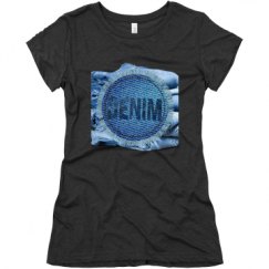 Ladies Slim Fit Super Soft Triblend Tee