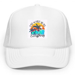 Salt Water Heals Everything Hat