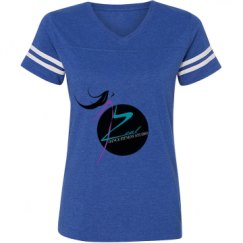 Ladies Relaxed Fit Vintage Sports Tee
