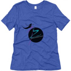 Ladies Relaxed Fit Super Soft Triblend Tee