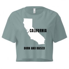 Ladies Festival Cali Crop Top Tee