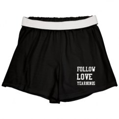 Slim Fit Cheer Shorts