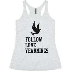 Ladies Slim Fit Super Soft Racerback Triblend Tank