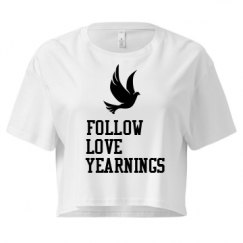 Ladies Festival Cali Crop Top Tee