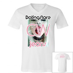 CW DATI VNECK UNISEX JEANS TSHIRT