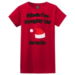 Naughty List Red Shirt
