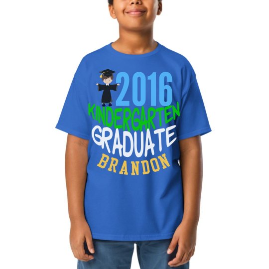 2016 Kindergarten Graduate Boy