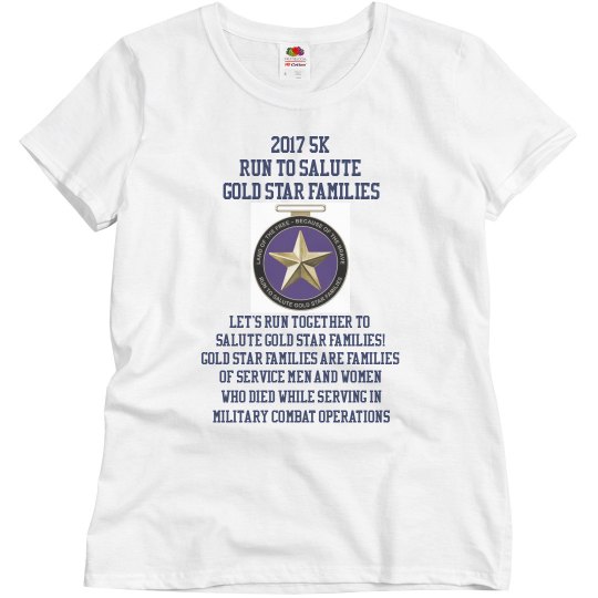 2017 Run To Salute Gold Star Families 