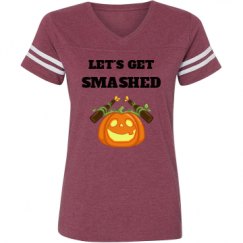 Ladies Relaxed Fit Vintage Sports Tee