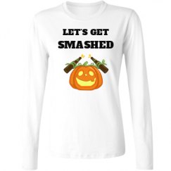 Ladies Relaxed Fit Basic Long Sleeve Tee