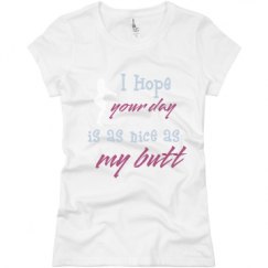 Ladies Slim Fit Basic Promo Jersey Tee