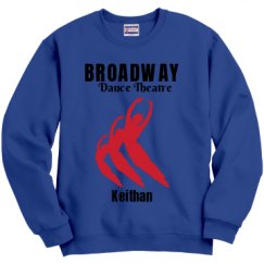 Unisex Film and Foil Crewneck Sweatshirt