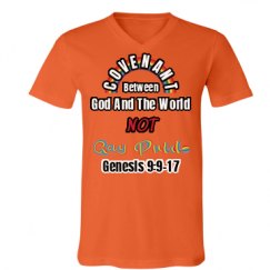 Unisex V-Neck Jersey Tee