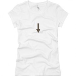 Ladies Slim Fit Basic Promo Jersey Tee