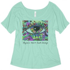 Ladies Flowy Slouchy Tee