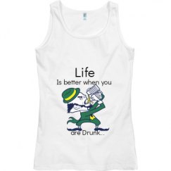 Ladies Semi-Fitted Tank