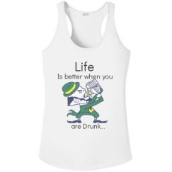 Ladies Athletic Performance Racerback Tank