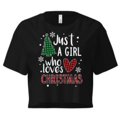 Ladies Festival Cali Crop Top Tee