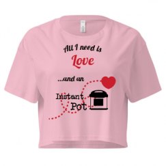 Ladies Festival Cali Crop Top Tee