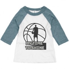 Toddler 3/4 Sleeve Raglan Tee