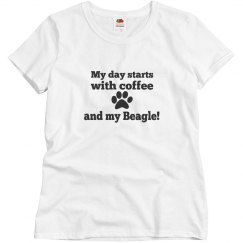My day starts with Coffee Beagle