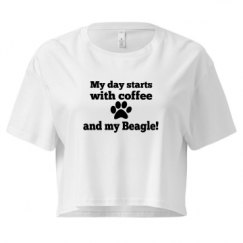 Ladies Festival Cali Crop Top Tee