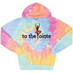 Unisex Tie-Dye Fleece Hoodie