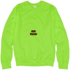 Unisex Neon Crewneck Sweatshirt