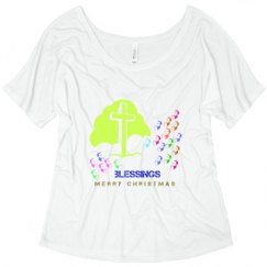 Ladies Flowy Slouchy Tee