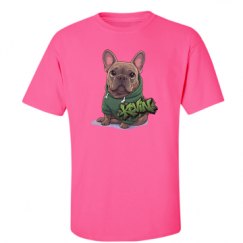 Unisex Ultra Cotton Safety Neon Crewneck Tee