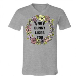 Unisex V-Neck Jersey Tee