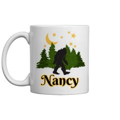 Customized Bigfoot Chillin' Coffee Mug