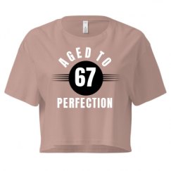 Ladies Festival Cali Crop Top Tee