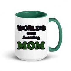 15oz Ceramic Mug with Color Inside