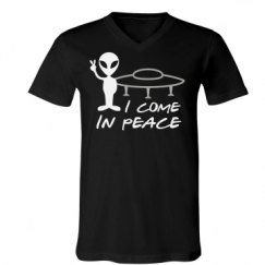 Unisex V-Neck Jersey Tee