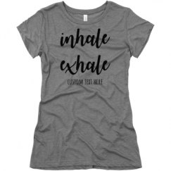 Ladies Slim Fit Super Soft Triblend Tee