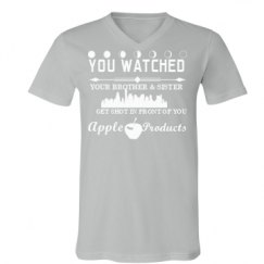 Unisex V-Neck Jersey Tee