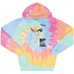 Unisex Tie-Dye Fleece Hoodie