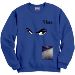 Unisex Film and Foil Crewneck Sweatshirt