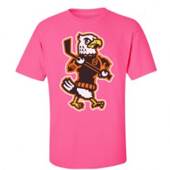 Unisex Ultra Cotton Safety Neon Crewneck Tee