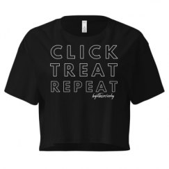 Ladies Festival Cali Crop Top Tee