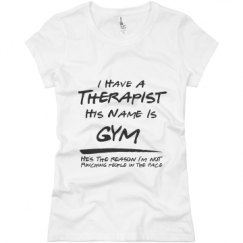 Ladies Slim Fit Basic Promo Jersey Tee