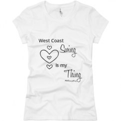 Ladies Slim Fit Basic Promo Jersey Tee