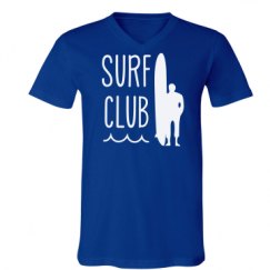 Unisex V-Neck Jersey Tee