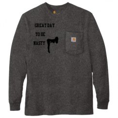 Unisex Carhartt Pocket Long Sleeve Tee